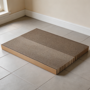 Reversible Corrugated Cat Scratcher Replacement Pad