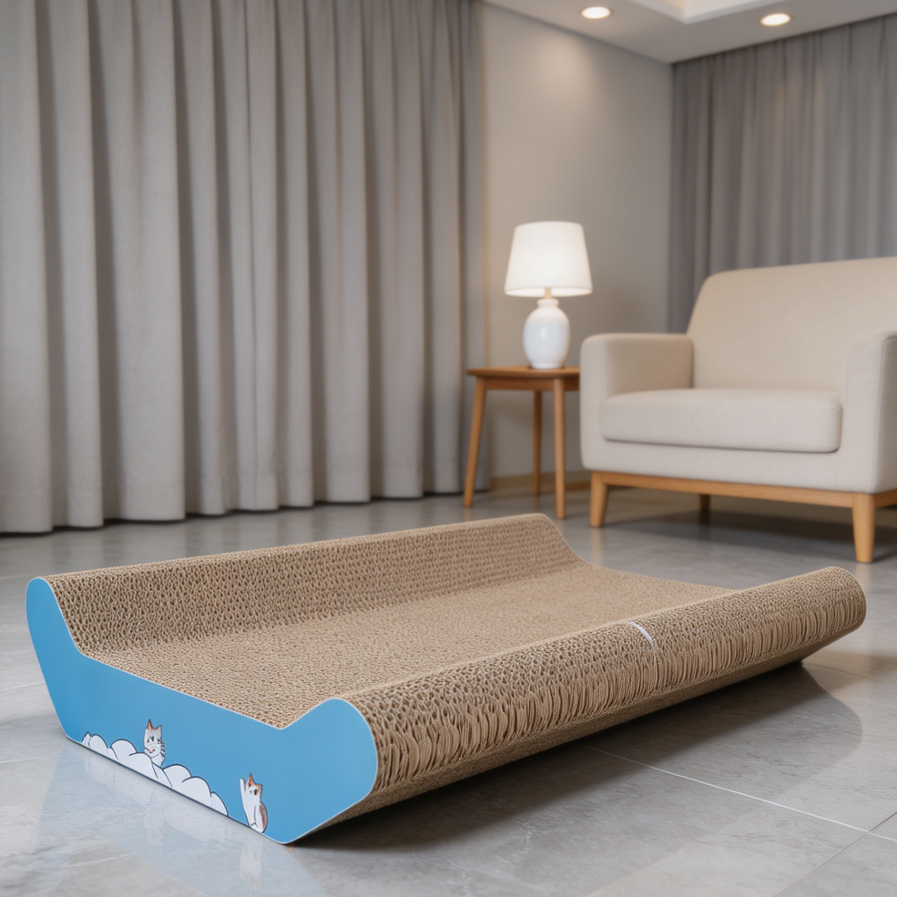 Extra Large Corrugated Cat Scratcher Bed 22.8x16.5